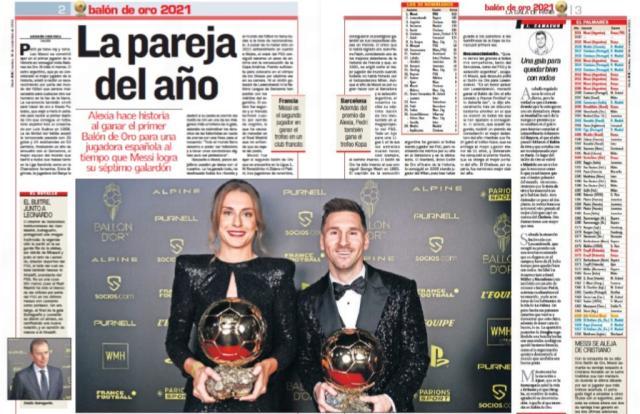 星空体育APP-王勤伯：梅西获奖之后，世界各大媒体这样报道……①