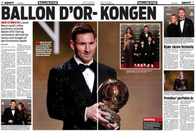 星空体育APP-王勤伯：梅西获奖之后，世界各大媒体这样报道……①